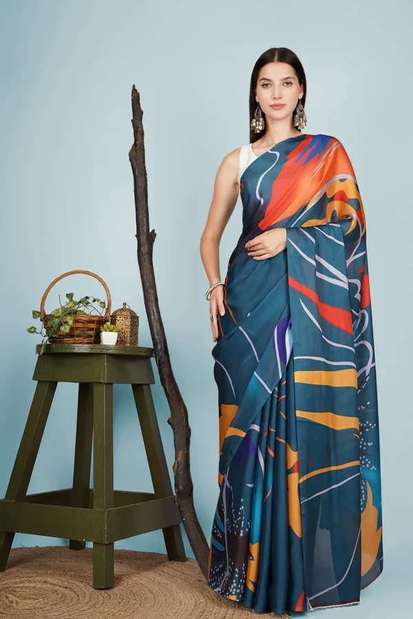 Kalpavatika  Water Repellent Stain Free Saree - Image 2