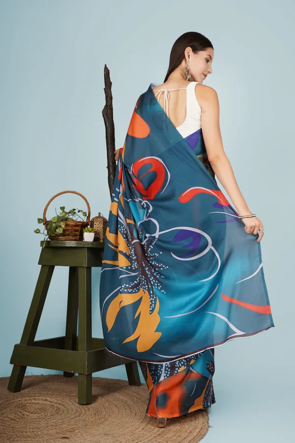 Kalpavatika  Water Repellent Stain Free Saree - Image 3